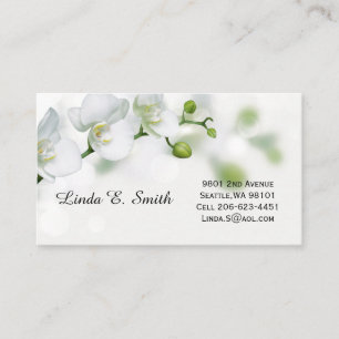 Klassieke oproepkaart visitekaartje