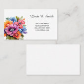 Klassieke oproepkaart visitekaartje (Voorkant / Achterkant)