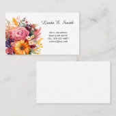 Klassieke oproepkaart visitekaartje (Voorkant / Achterkant)