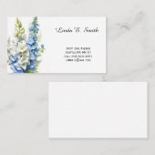 Klassieke oproepkaart visitekaartje (Voorkant / Achterkant)