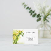 Klassieke oproepkaart visitekaartje (Staand voorkant)