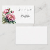 Klassieke oproepkaart visitekaartje (Voorkant / Achterkant)