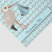 Klassieke opslag (blauw) 2 tissuepapier (Detail)