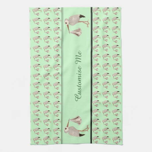 Klassieke opslag (neutraal) 1 theedoek (Verticaal)