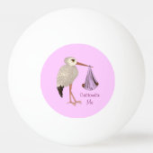 Klassieke opslag (roze) 2 pingpongbal (Voorkant)