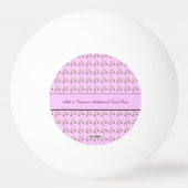 Klassieke opslag (roze) 2 pingpongbal (Achterkant)