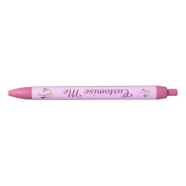 Klassieke opslag (roze) 2 zwarte inkt pen