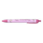 Klassieke opslag (roze) 2 zwarte inkt pen (Bodem)