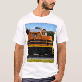 Klassieke oranje diesellocomotief 3311 t-shirt