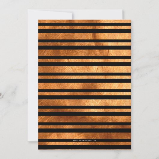 Klassieke oranje kever met ballonnen Drive By afst Kaart (Achterkant)