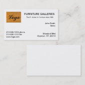 Klassieke Oranje Logo Visitekaartjes (Voorkant / Achterkant)