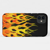 Klassieke Oranje racegevechten in brand Case-Mate iPhone Case (Achterkant (horizontaal))