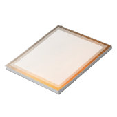 Klassieke Oranje zonnebrander lijst Foto van Class Notitieblok (Linkerzijde)