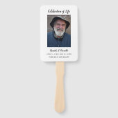 Klassieke Orde van de Dienst Viering van het Leven Handwaaier (Voorkant)