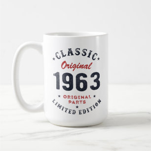 Klassieke originele 1963 Originele Delen Birthday Koffiemok