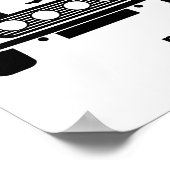 Klassieke originele miniatuurkunst poster (Hoek)