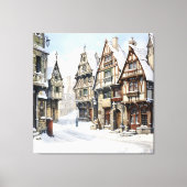 Klassieke Oud Amsterdam Kunst Canvas Afdruk (Voorkant)