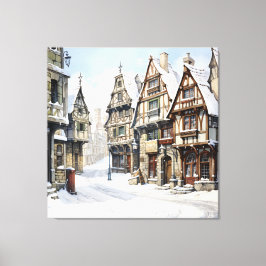 Klassieke Oud Amsterdam Kunst Canvas Afdruk