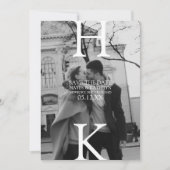 Klassieke Oud Geld Esthetische Minimal Save the Da Save The Date (Voorkant)