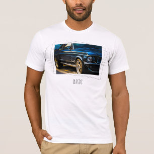 Klassieke Oude Auto Foto T-Shirt Top