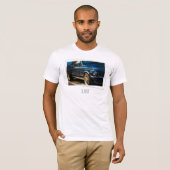 Klassieke Oude Auto Foto T-Shirt Top (Voorkant volledig)