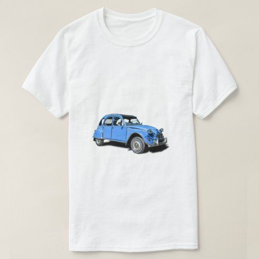 Klassieke Oude Auto T-shirt (Design voorkant)