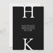 Klassieke Oude Rijkdom Esthetiek Minimaal Bewaar d Save The Date (Voorkant)