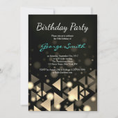 Klassieke Oude School Birthday Party nodigt uit Kaart (Voorkant)