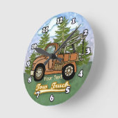 Klassieke Oude Takelwagen Ronde Klok (Hoek)