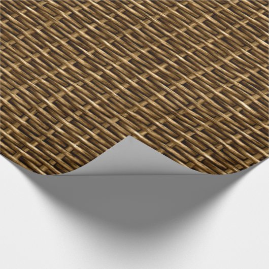 Klassieke over en onder Basketweve Textuur Cadeaupapier (Hoek)