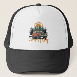 Klassieke Overland 4x4 Avontuur Ontsnap de Stad Trucker Pet