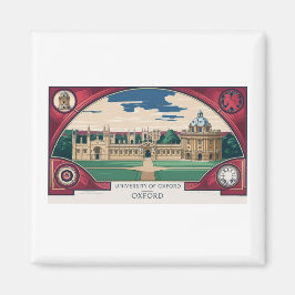 Klassieke Oxford Skyline Magnet