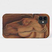 Klassieke paarden Case-Mate iPhone case (Achterkant (horizontaal))