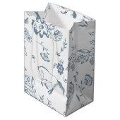 Klassieke paardenpaarden medium cadeauzakje (Voorkant Gekanteld)