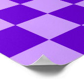 Klassieke Paarse combinatie-kast-kastenbord met ST Poster (Hoek)