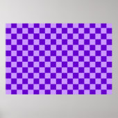 Klassieke Paarse combinatie-kast-kastenbord met ST Poster (Voorkant)