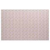 Klassieke Paarse en bruine Paisley Pattern Stof (Fat Quarter)