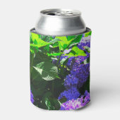 Klassieke Paarse Realistic Hydrangea Cooler (Blikje Voorkant)