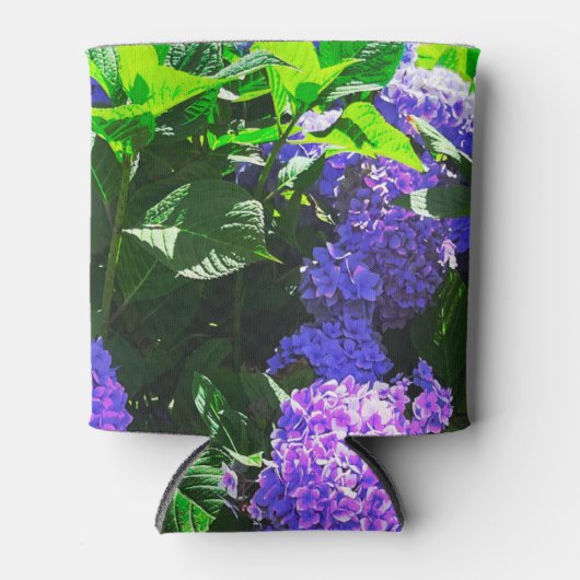 Klassieke Paarse Realistic Hydrangea Cooler (Voorkant)