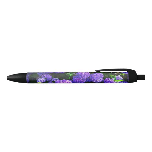 Klassieke Paarse Realistic Hydrangea Pen (Bovenkant)
