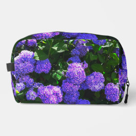 Klassieke Paarse Realistische Hydrangea Toilettas Toilettasje