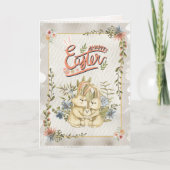  Klassieke Paasdag Feestdagen Kaart (Voorkant)