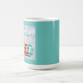 Klassieke Paaseieren Mok Kleurrijke Eieren & Blauw (Center)