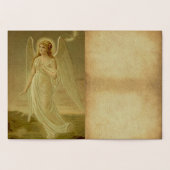 Klassieke Paasengel Groeten Folie Kaarten (Binnen)