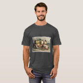 Klassieke Paaskuikens T-shirt (Voorkant volledig)