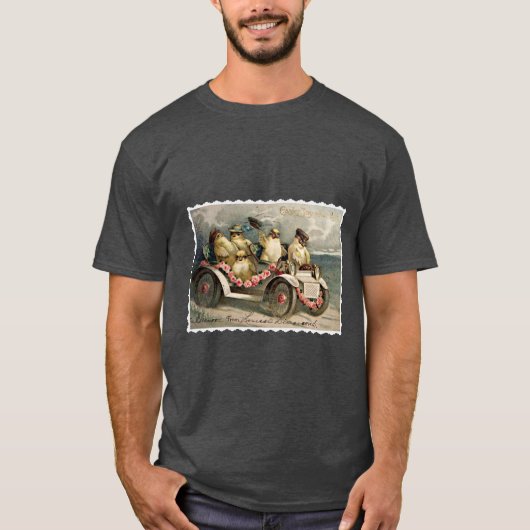 Klassieke Paaskuikens T-shirt (Voorkant)