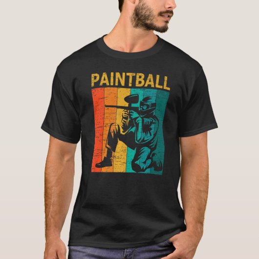 Klassieke Paintball T-shirt (Voorkant)