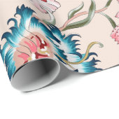 Klassieke paisley en fijn kant patroon, Perzisch p Cadeaupapier (Rol Hoek)