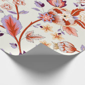 Klassieke paisley en fijn kant patroon, Perzisch p Cadeaupapier (Hoek)