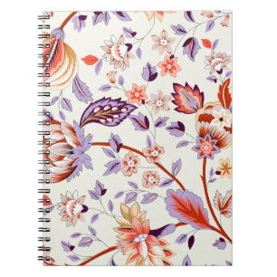 Klassieke paisley en fijn kant patroon, Perzisch p Notitieboek